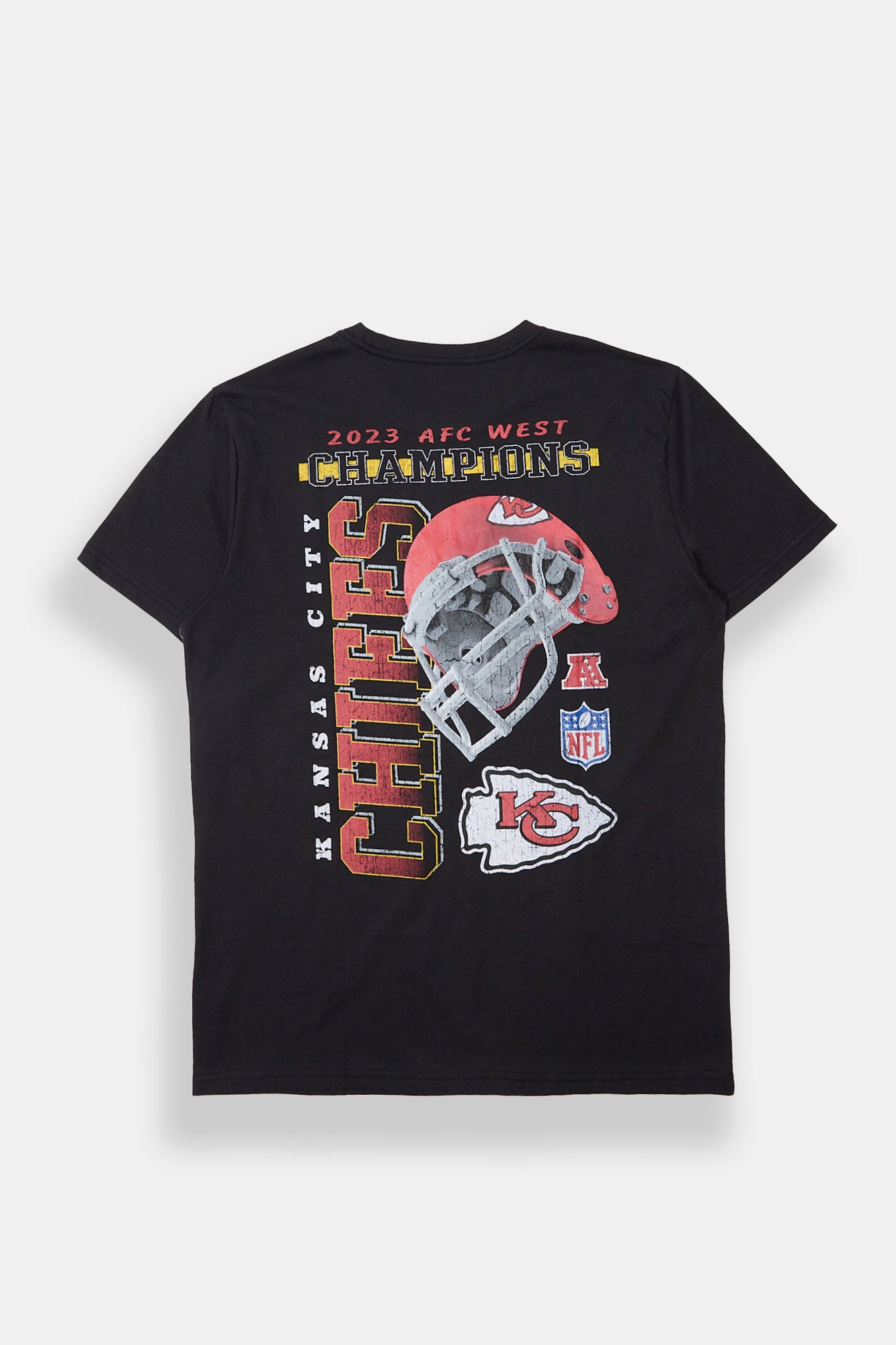 T-shirt graphique surdimensionné Kansas City Chiefs 2023 AFC West
