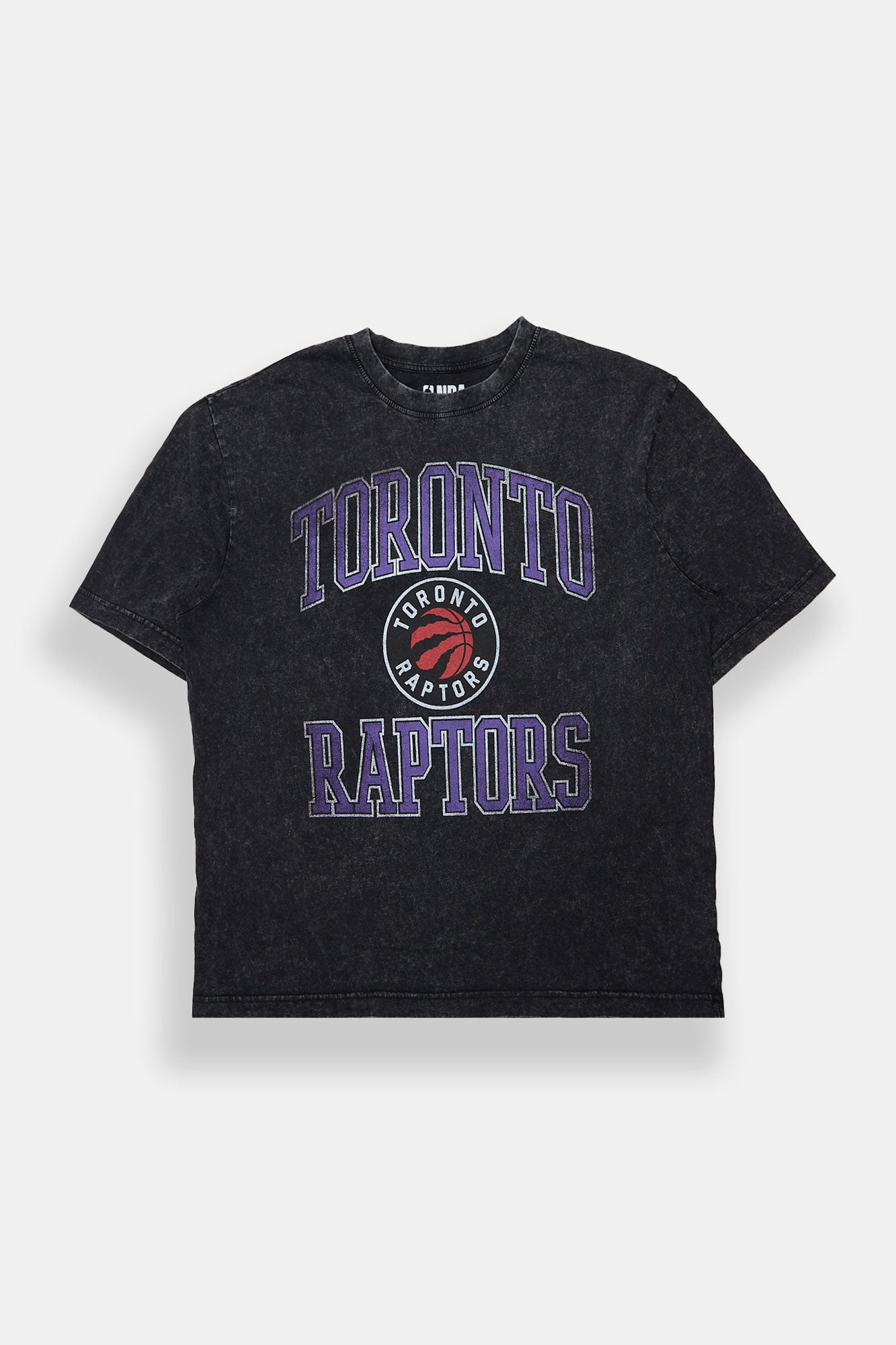 T-shirt graphique surdimensionné délavé Toronto Raptors