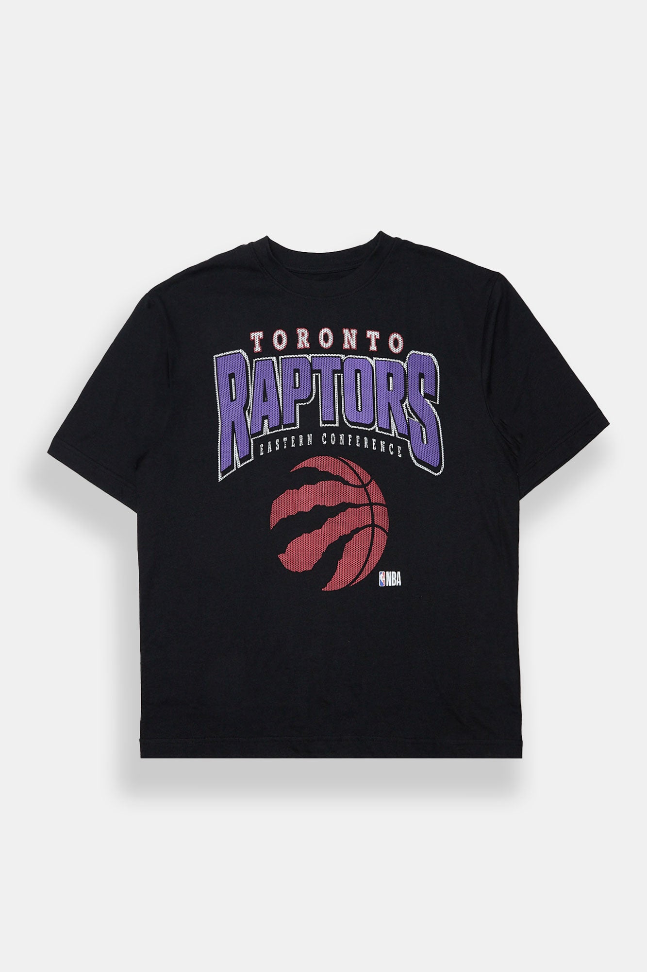 T-shirt graphique surdimensionné en maille Toronto Raptors