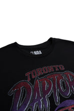 T-shirt imprimé délavé acide graphique Toronto Raptors thumbnail 2