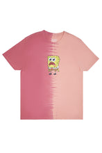 T-shirt teint noué imprimé graphique SpongeBob SquarePants thumbnail 1
