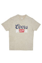 T-shirt délavé acide imprimé graphique Coors Original thumbnail 1