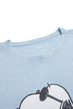 Peanuts Snoopy And Woodstock Graphic Acid Wash Tee thumbnail 2