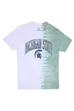 T-shirt teint noué imprimé graphique Michigan State thumbnail 1