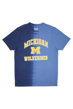 Michigan Wolverines Graphic Split Tie Dye Tee thumbnail 1