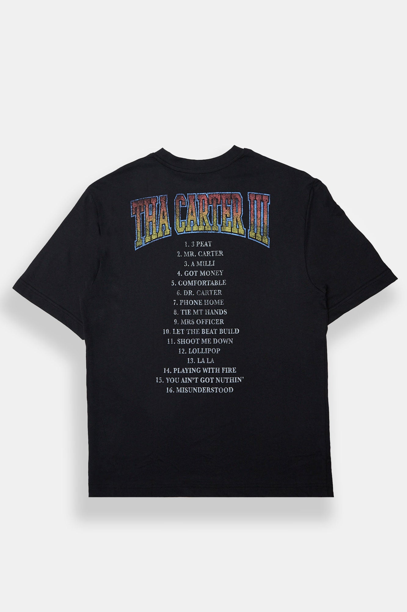 T-shirt graphique surdimensionné Lil Wayne Tha Carter III