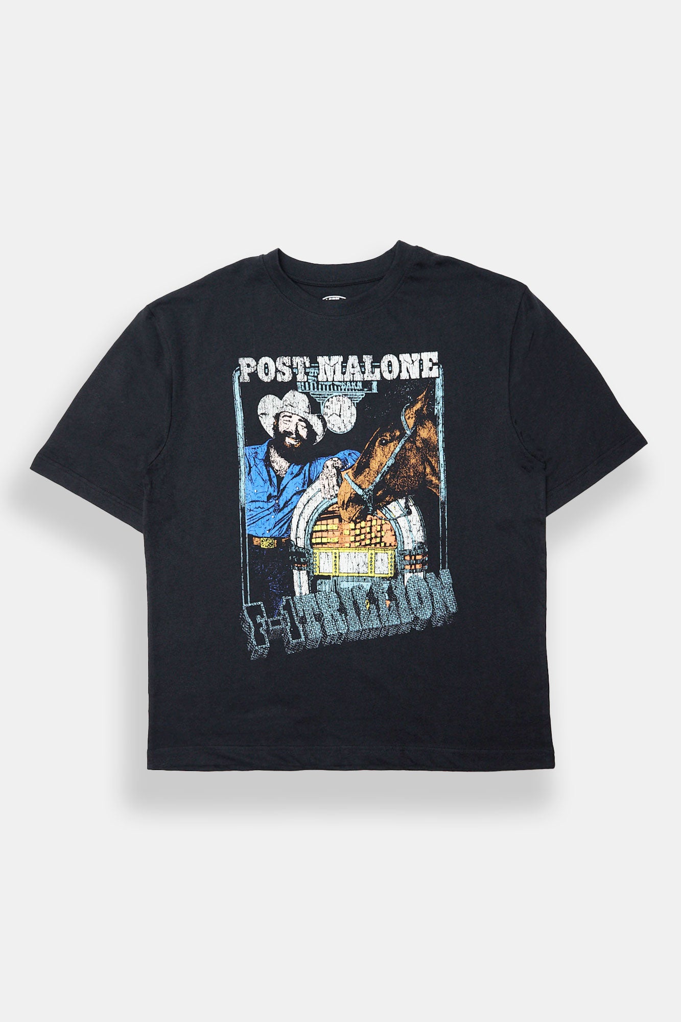 T-shirt graphique surdimensionné Post Malone F-1 Trillion