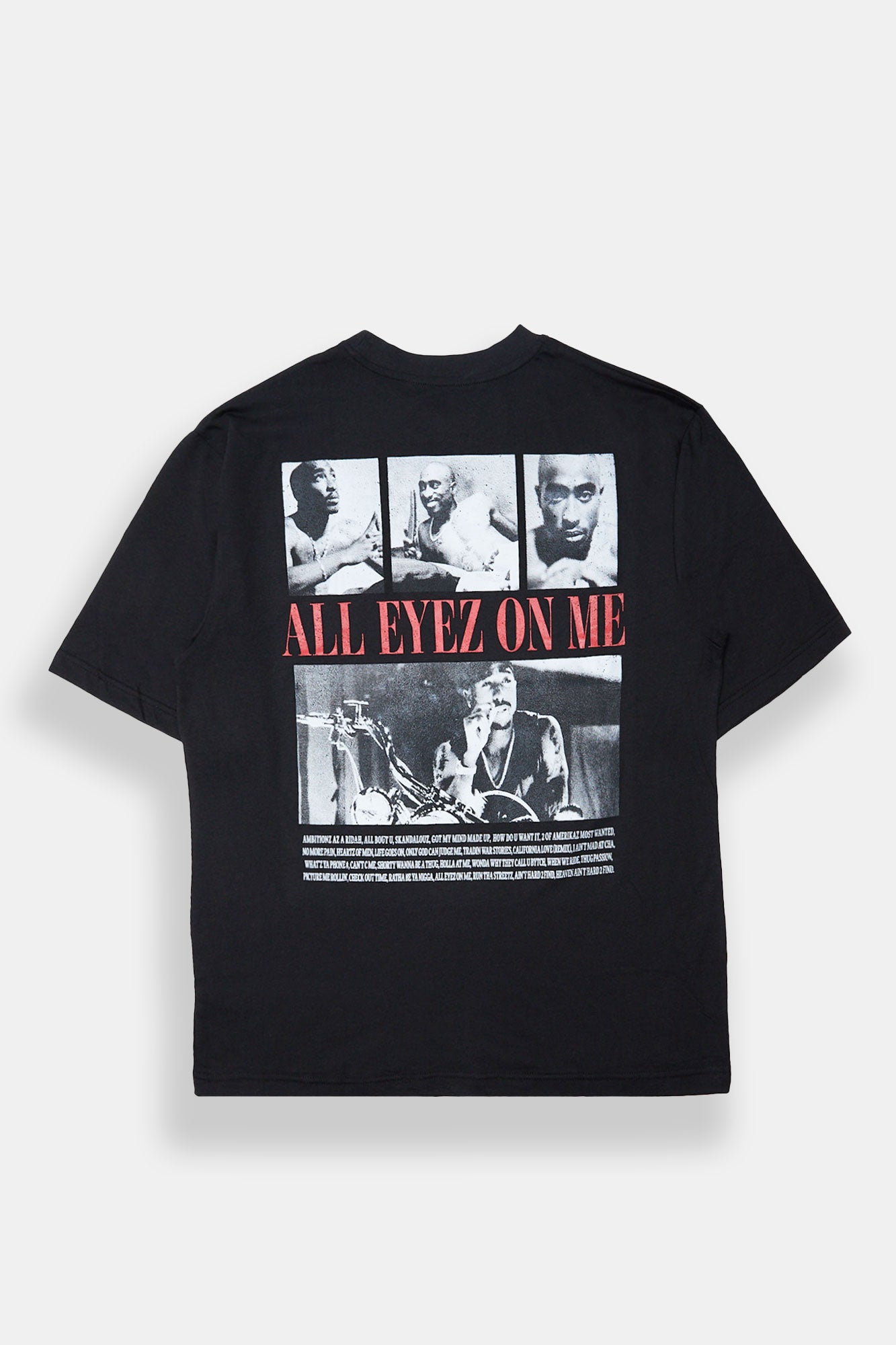 2Pac All Eyez On Me Graphic Oversized Tee