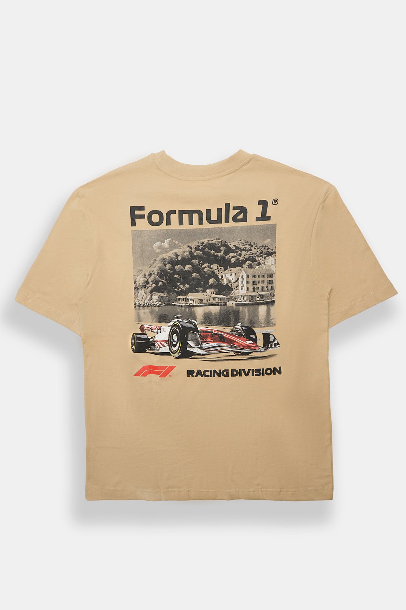 F1 Race Graphic Oversized Tee