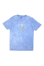 T-shirt délavé acide imprimé graphique Squidward thumbnail 1