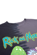 Rick And Morty Portal Graphic Split Tie Dye Tee thumbnail 2