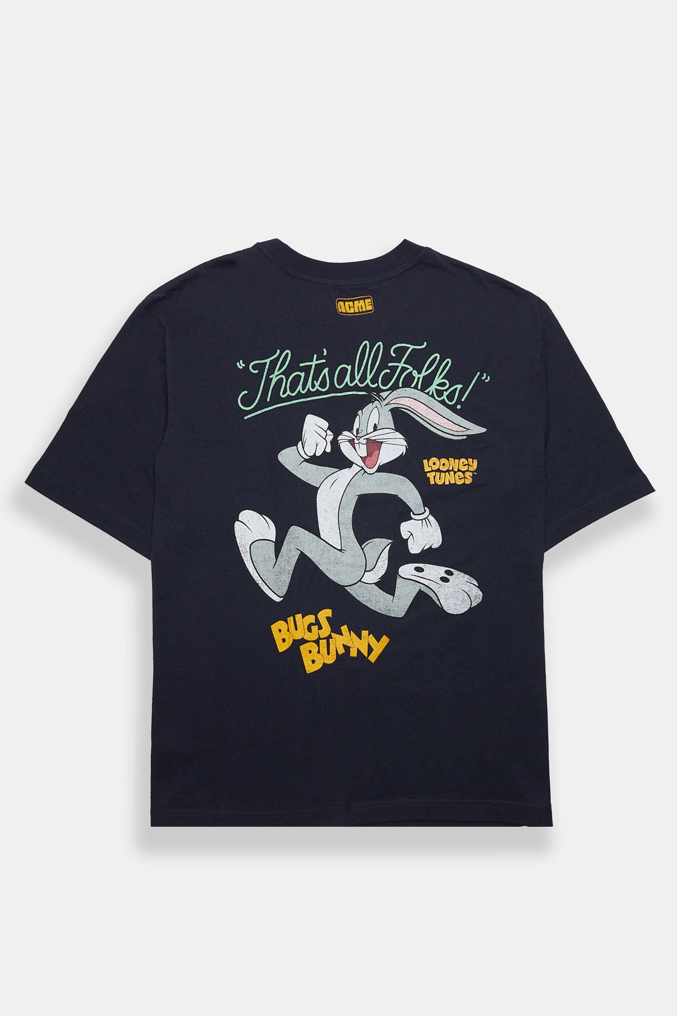 Looney Tunes That's All Folks Graphic Oversized Tee