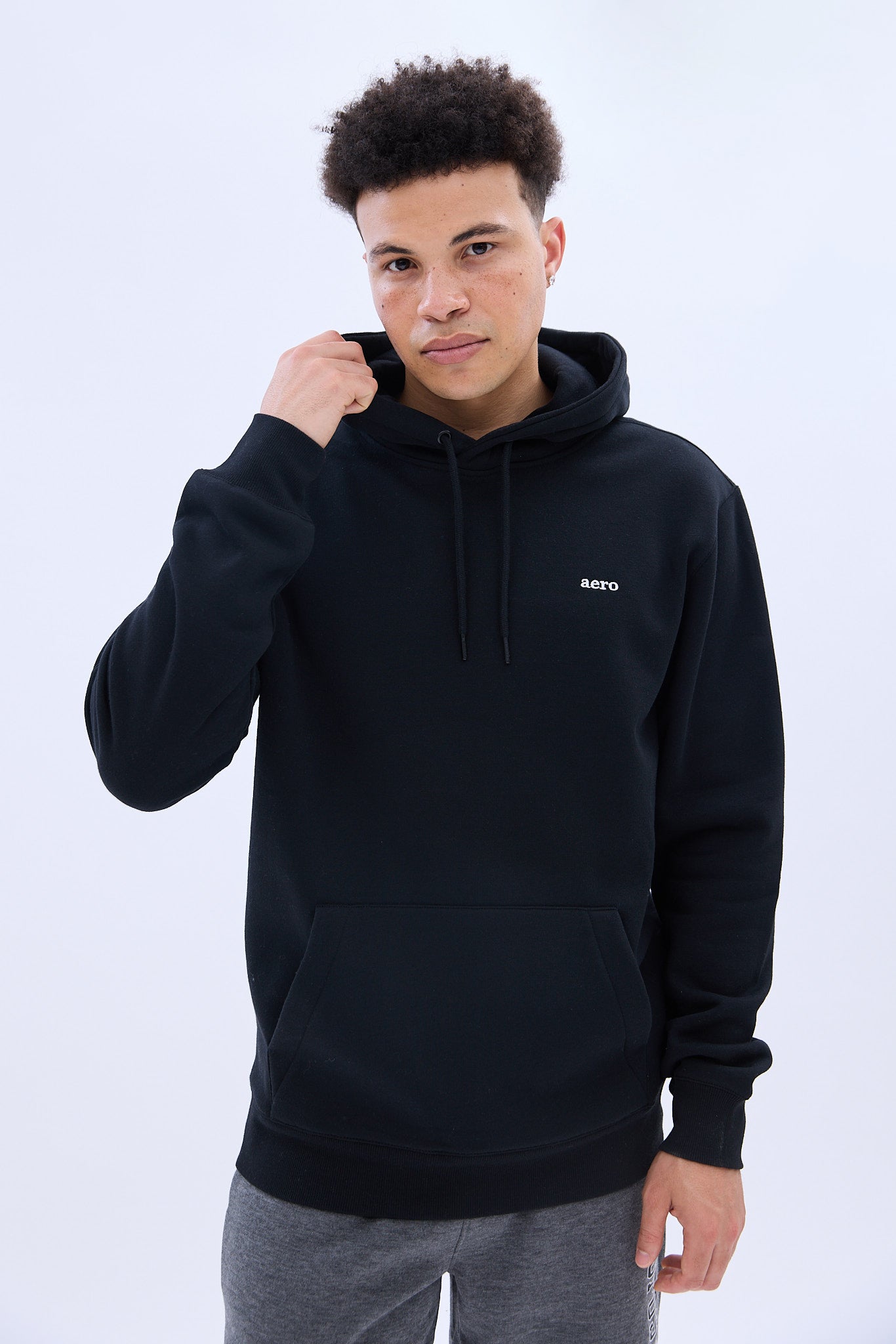 AERO Embroidered Pullover Hoodie