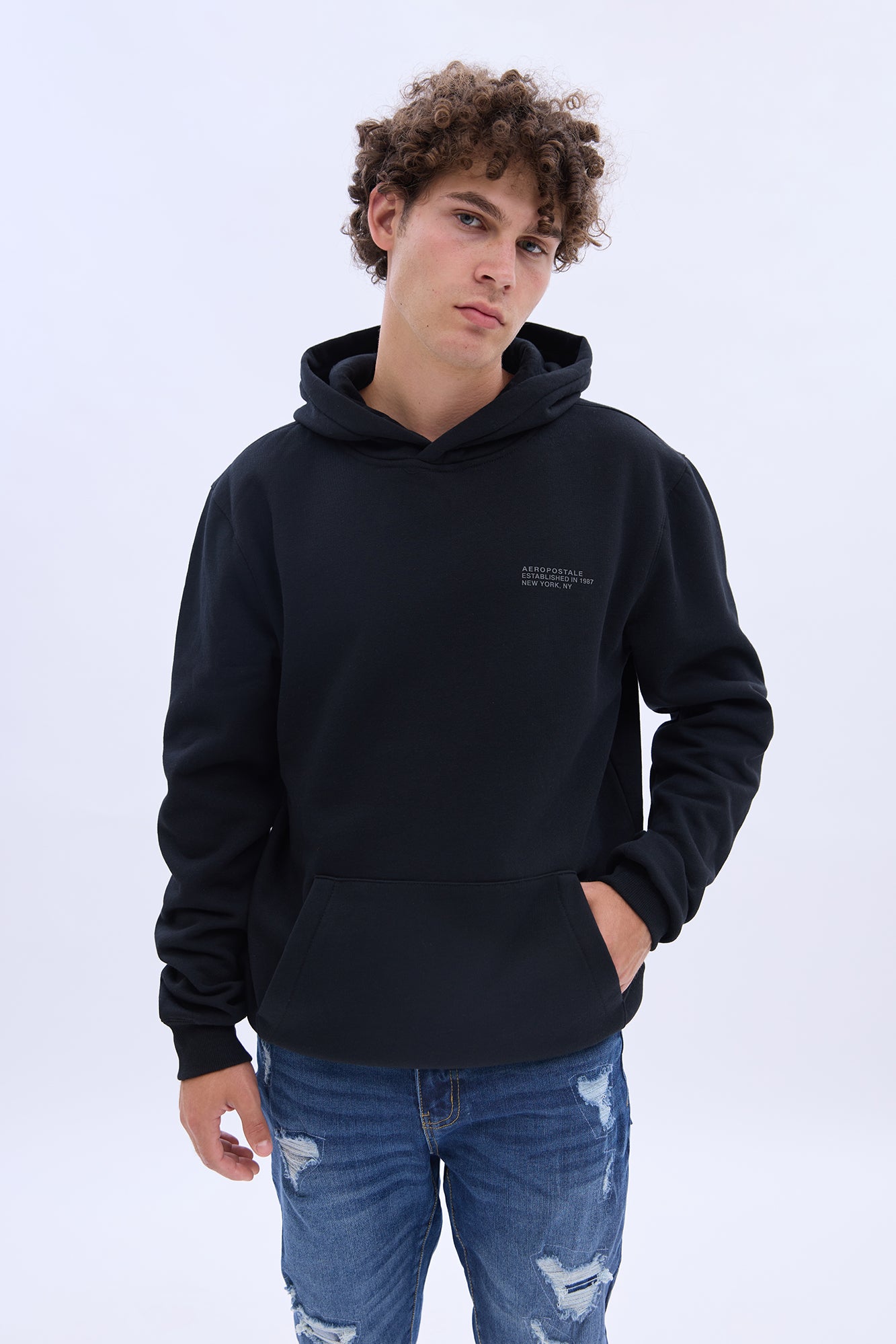 Aéropostale Small Print Hoodie