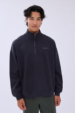 Aéropostale Small Print Mock Neck Zipped Sweatshirt thumbnail 6