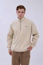 Aéropostale Small Print Mock Neck Zipped Sweatshirt thumbnail 1