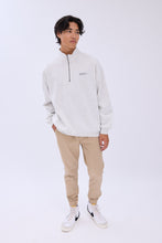 Aéropostale Small Print Mock Neck Zipped Sweatshirt thumbnail 16