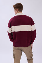 AERO Embroidered Colour Block Long Sleeve Polo thumbnail 10