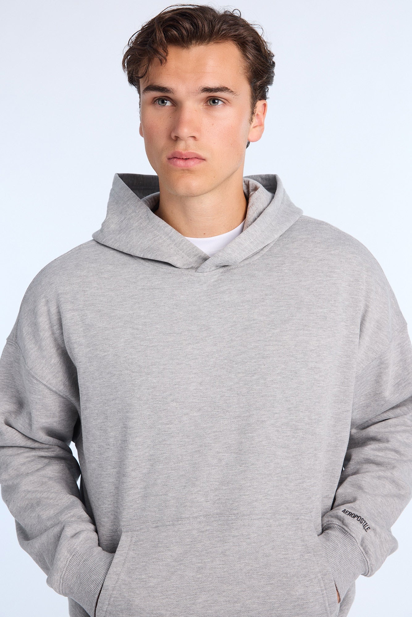 【nemoページ】FREY フレイALWAYS SWEAT/Gray AERO Boxy Hoodie – Bluenotes