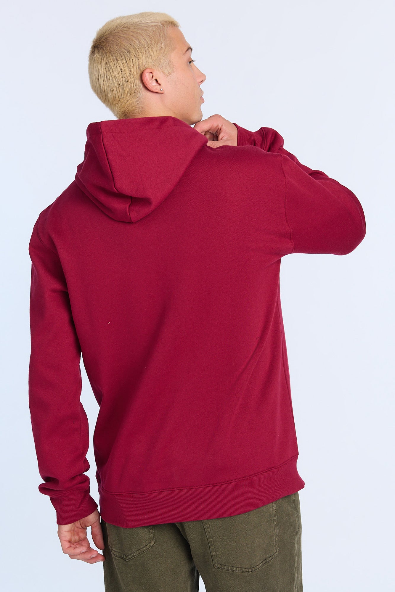 Pull à capuche avec petit imprimé AERO