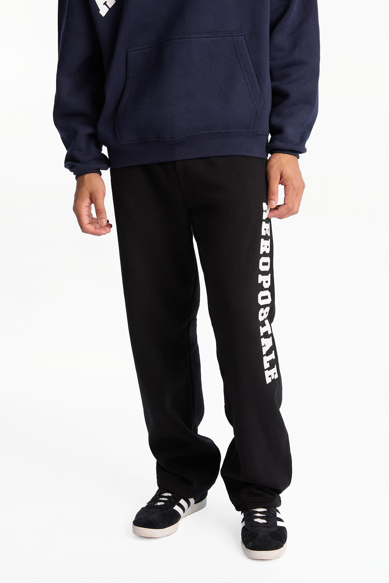 Aéropostale Cloud Soft Fleece Applique Baggy Sweatpants