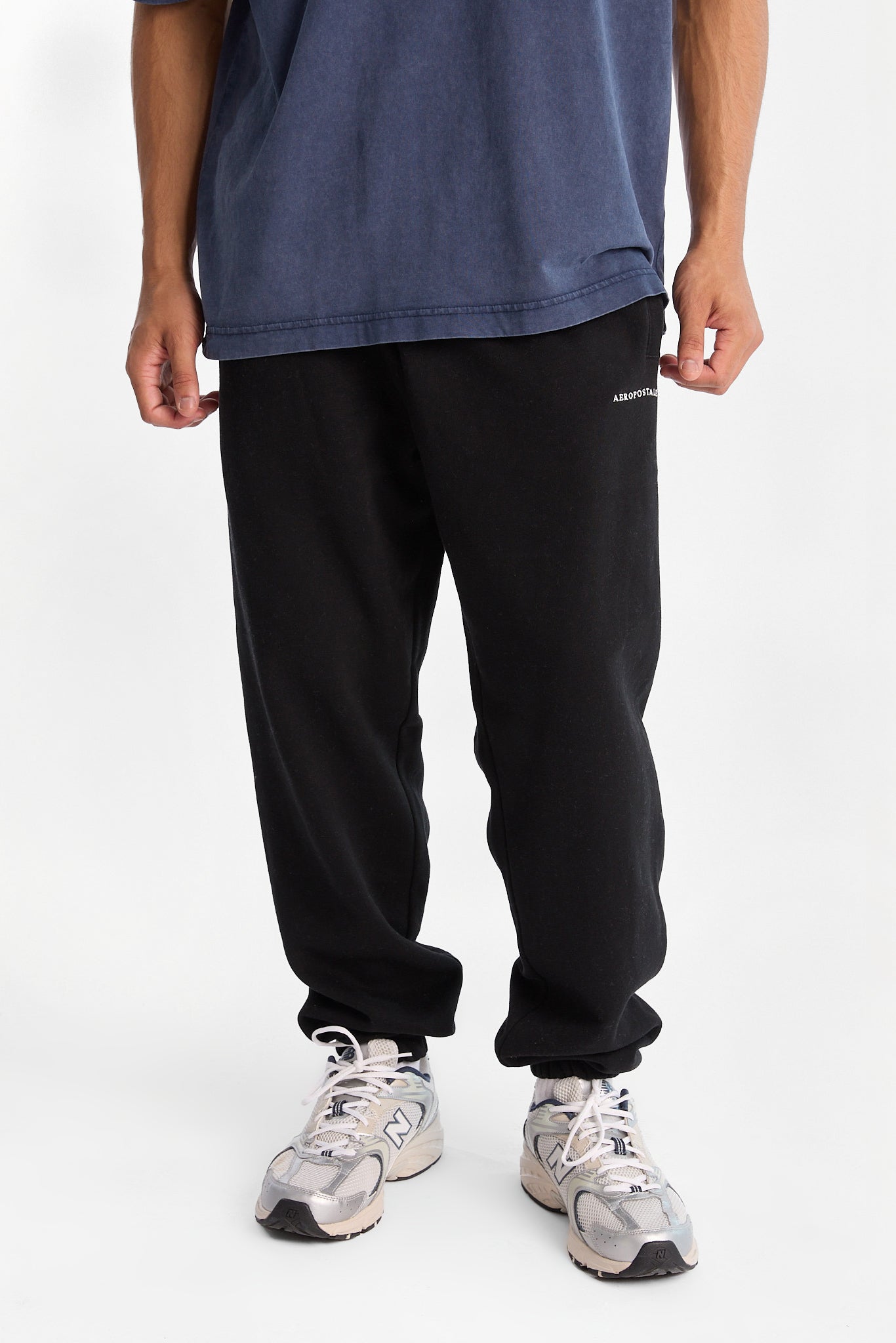 AERO Cloud Soft Fleece Baggy Cinched Sweatpants