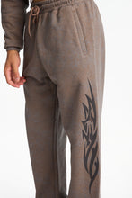 Pantalon en molleton à jambe ample délavé graphique AERO thumbnail 6