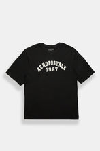 AERO Graphic Heavy-Weight Knit Crew Neck Oversized Tee thumbnail 2