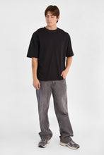 AERO Graphic Heavy-Weight Knit Crew Neck Oversized Tee thumbnail 5