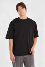 AERO Graphic Heavy-Weight Knit Crew Neck Oversized Tee thumbnail 2