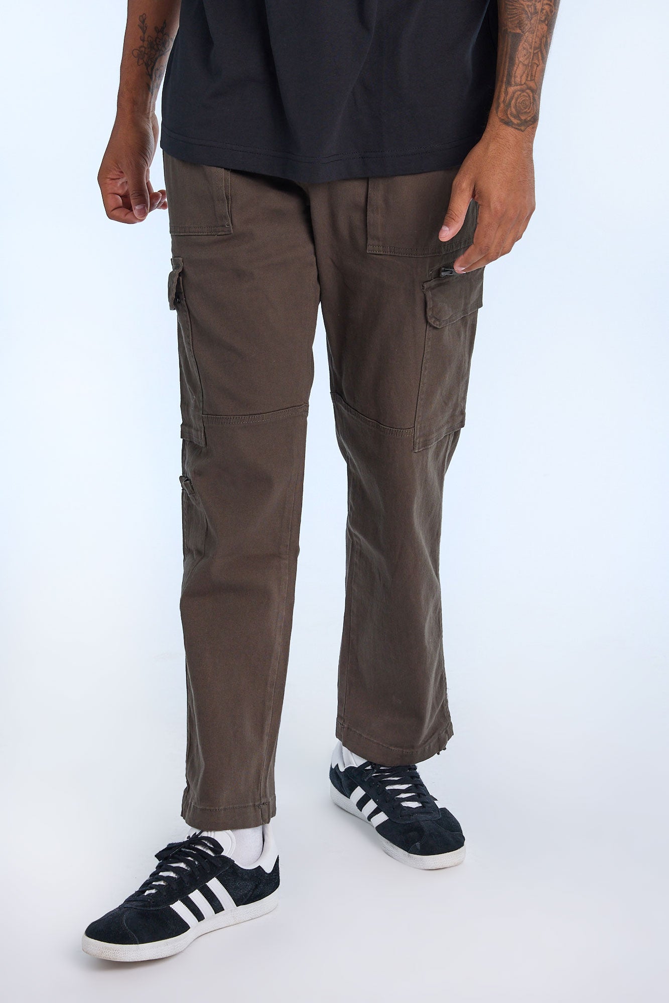AERO Loose Cargo Workwear Twill Pants