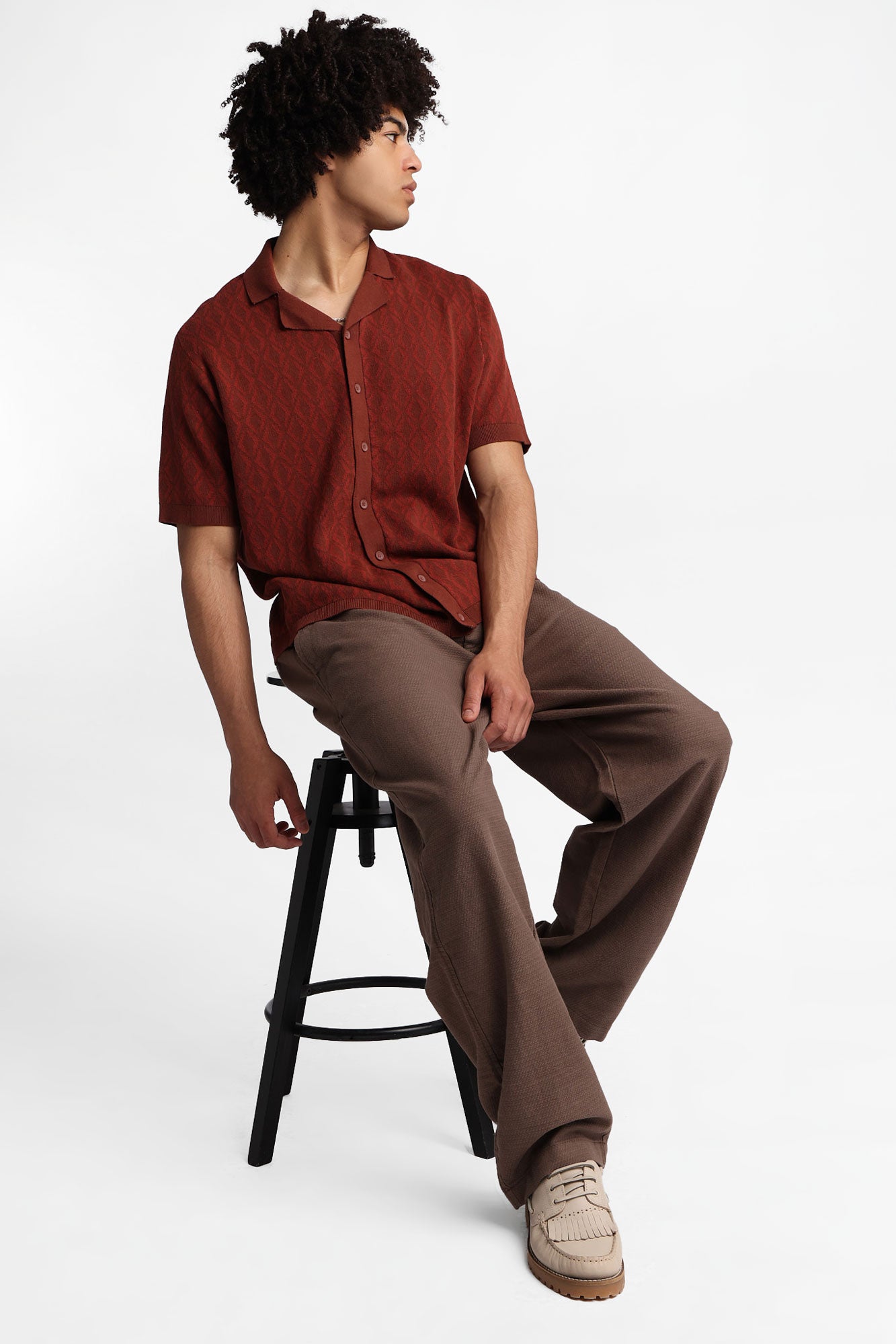 AERO Textured Pull-On Pants