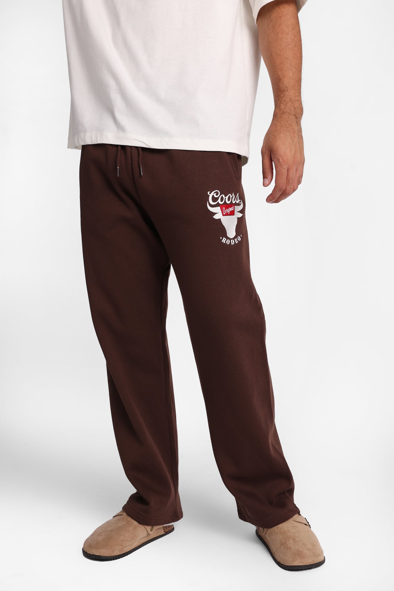 Pantalon en molleton à graphique Coors Rodeo