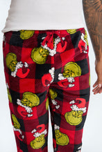 The Grinch Plaid Plush Pajama Pants thumbnail 2