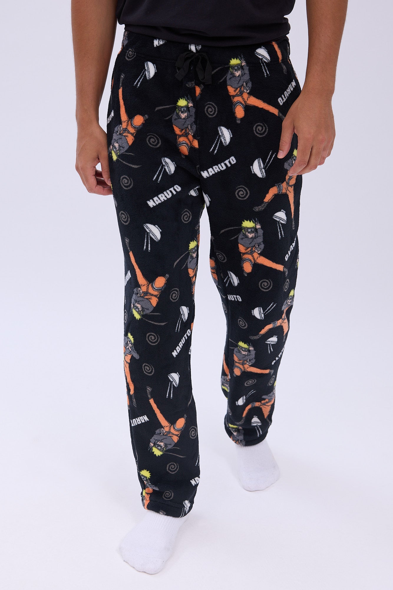 Aeropostale Naruto Printed Plush Pajama Pants Shop Midtown