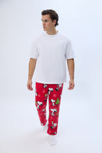 Peanuts Snoopy Printed Plush Pajama Pants thumbnail 4