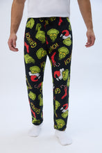 The Grinch Printed Plush Pajama Pants thumbnail 1