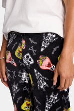 Skeleton SpongeBob Plush Pajama Pants thumbnail 2
