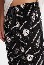 Pantalon pyjama en molleton soyeux imprimé Halloween thumbnail 2