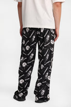 Pantalon pyjama en molleton soyeux imprimé Halloween thumbnail 3
