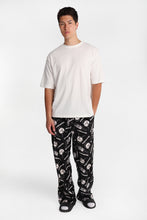 Pantalon pyjama en molleton soyeux imprimé Halloween thumbnail 4