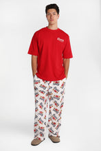 Pantalon pyjama en molleton soyeux imprimé Coors thumbnail 4