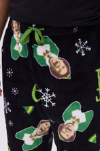 Elf Printed Plush Pajama Pants thumbnail 2