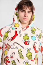 Chandail-couverture à capuche surdimensionné en peluche imprimé Le Grincheux thumbnail 2