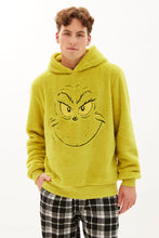 The Grinch Graphic Sherpa Pullover Hoodie thumbnail 1