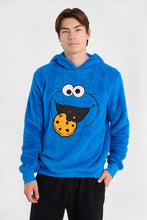 Cookie Monster Graphic Sherpa Hoodie thumbnail 1