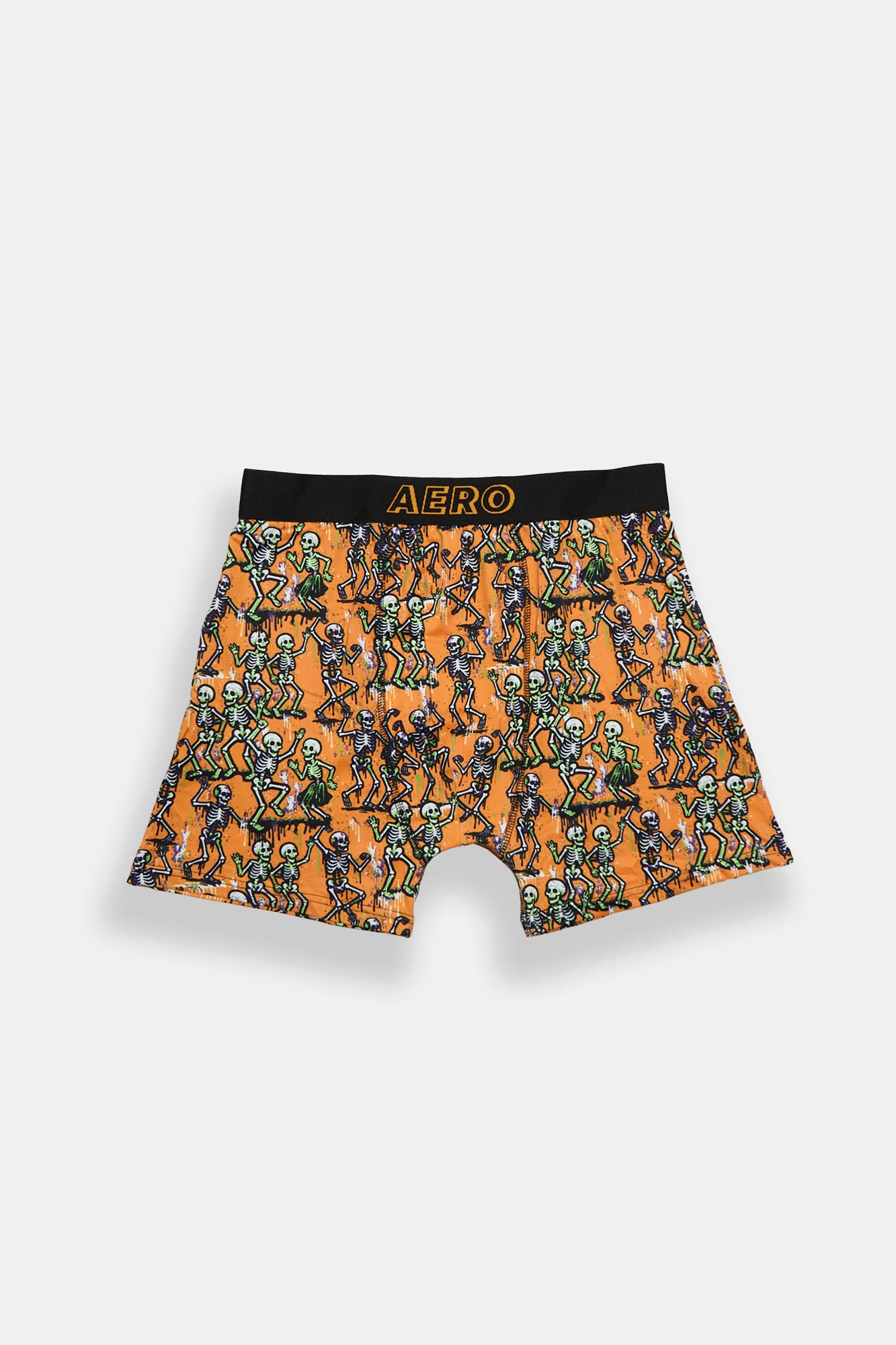 Skeletons Dancing Party Printed Boxer Briefs