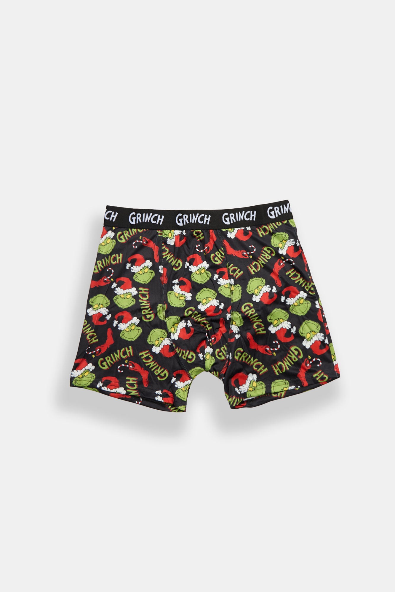 The Grinch Christmas Printed Boxer Briefs