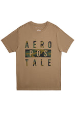 T-shirt imprimé graphique Aéropostale Camouflage Text thumbnail 1