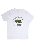 AERO Camouflage Bear California Graphic Tee thumbnail 4